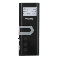 MPIO FY700, 1 Gb, Flash MP3 плеер, FM+дикт, USB2 0, Black артикул 8107c.